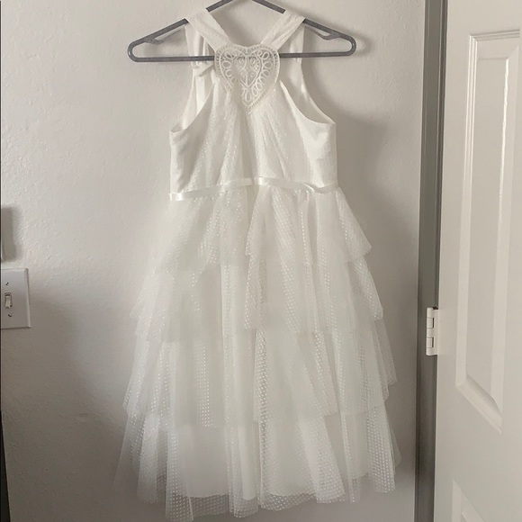 Flower Girl Dress with Heart Detail - Picture 10 of 14